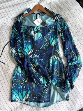 Kim Shui Silk Butterfly Dress